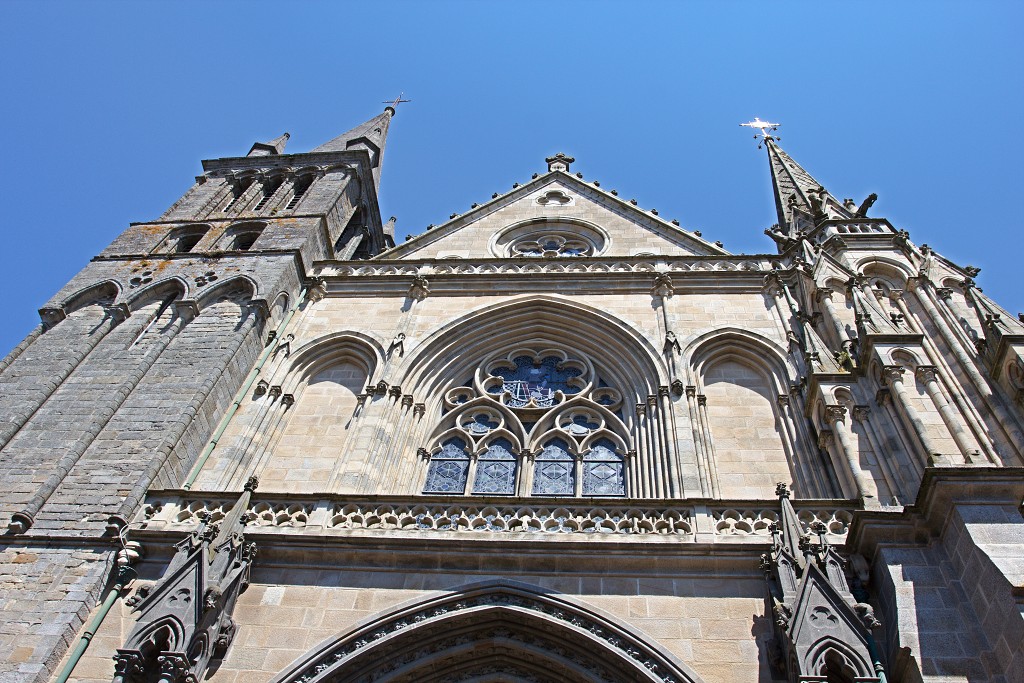 La cathédrale Saint-Pierre de Vannes morbihan bretagne frankrijk Stadsmuren normandie france citadelle erfgoed
